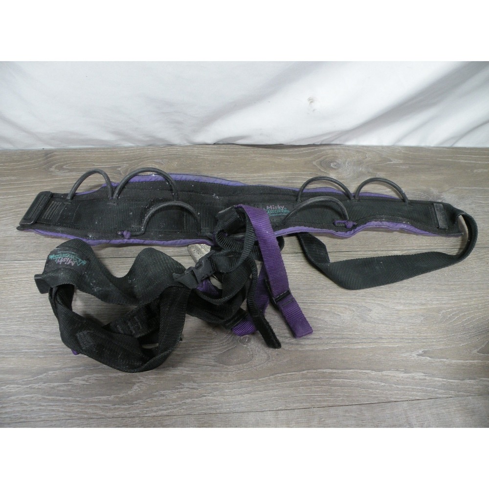 Misty Mountain Threadworks Cadillac Big Wall Trad Climbing Harness Size Medium